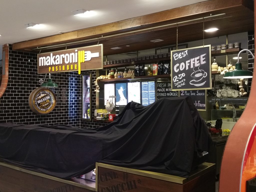 Electrical Shop Fitout for Makaroni