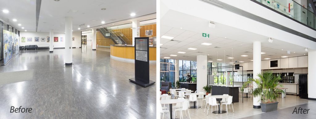 Australia Post BeforeAfter Electrical Fitout Sydney